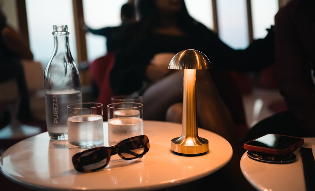 Photo mushroom lamp